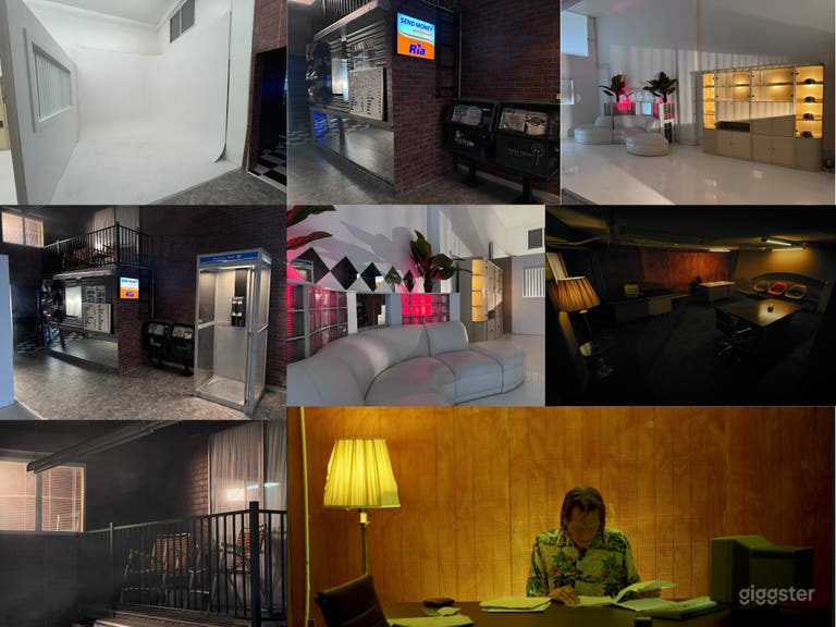  Multi-Set Studio-Vintage Office, Apartment, Club, 