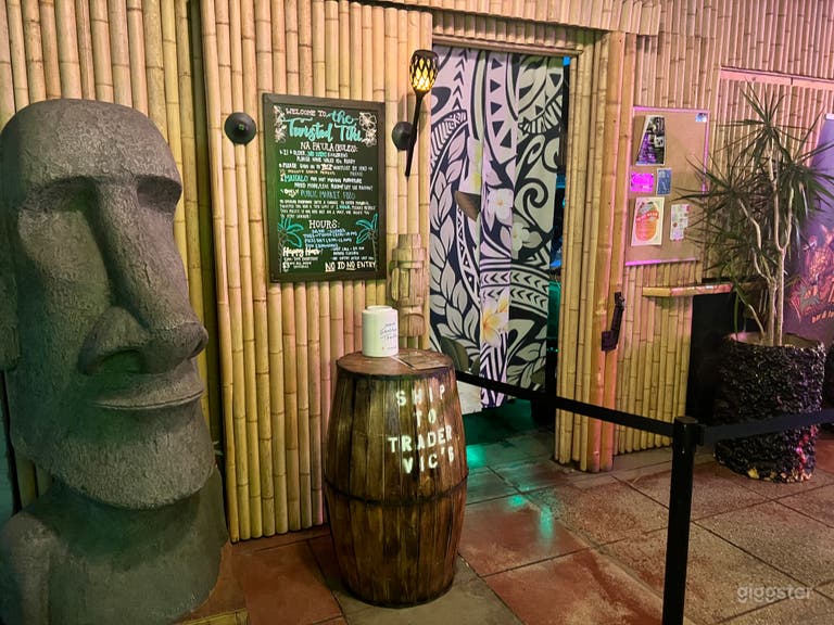  Speakeasy Style, TIki, Hawaiian Island Themed Bar 