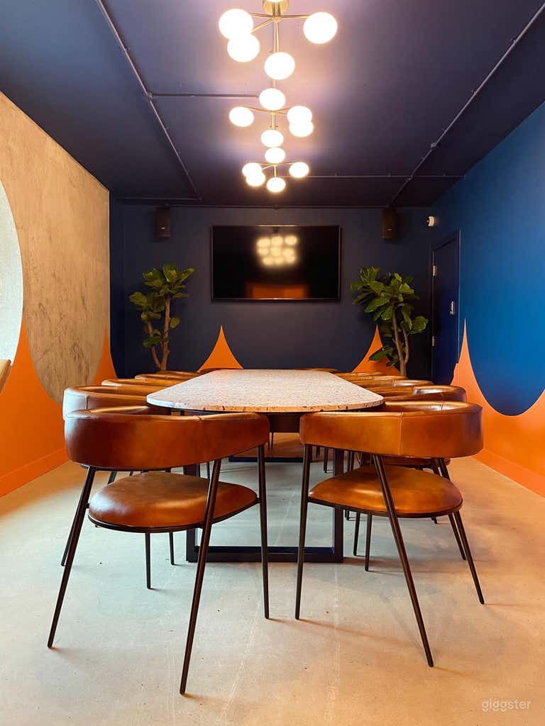  Our private dining room. 