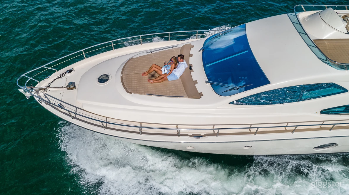 Grand and Glittering 69FT AICON Party Yacht Space Events Photo 3