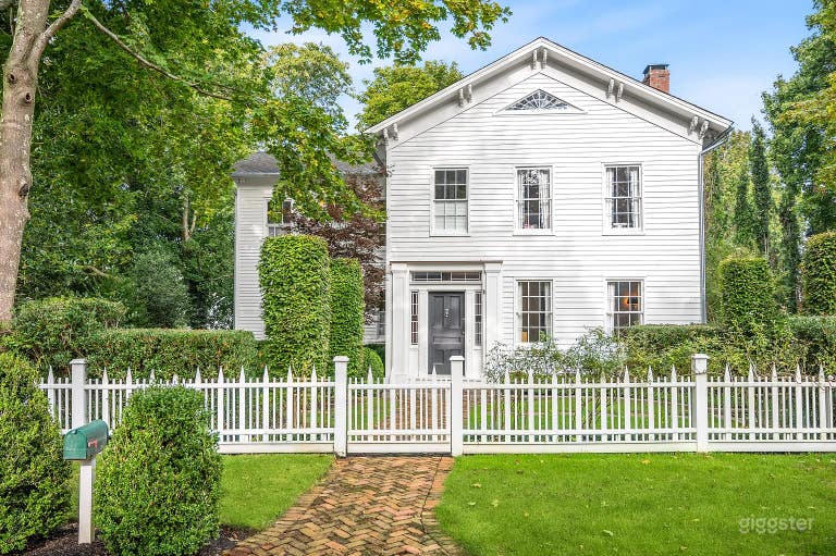  Greek Revival New England Mansion 