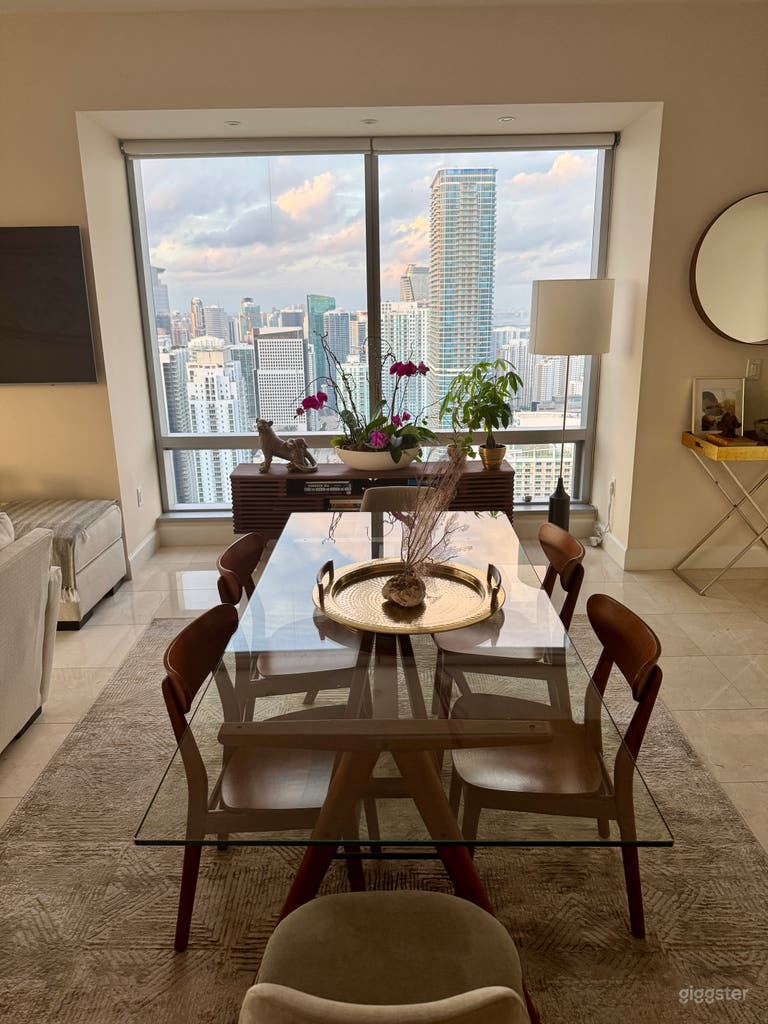  SUPER high floor in Brickell. City + Bay views.  
