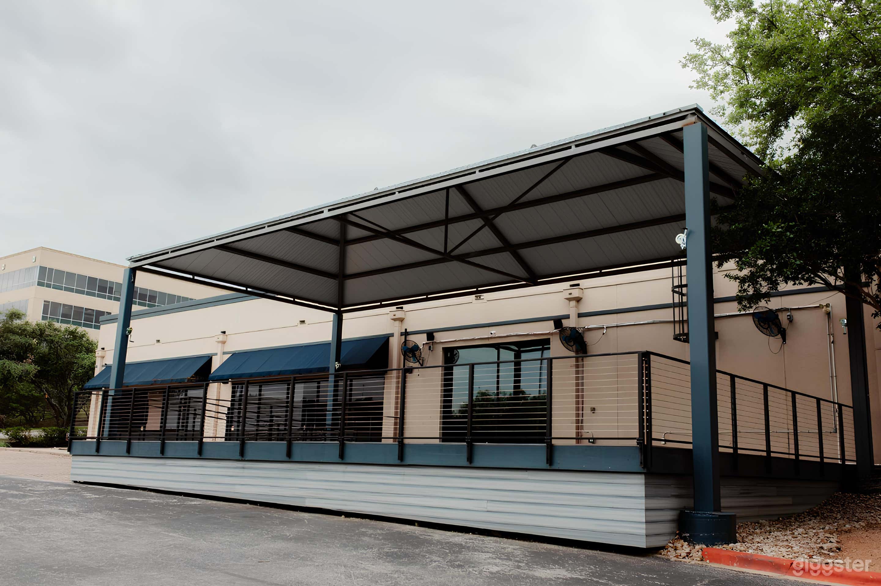 Covered Outdoor Deck - Dance Studio- Greenbelt views Photo 2