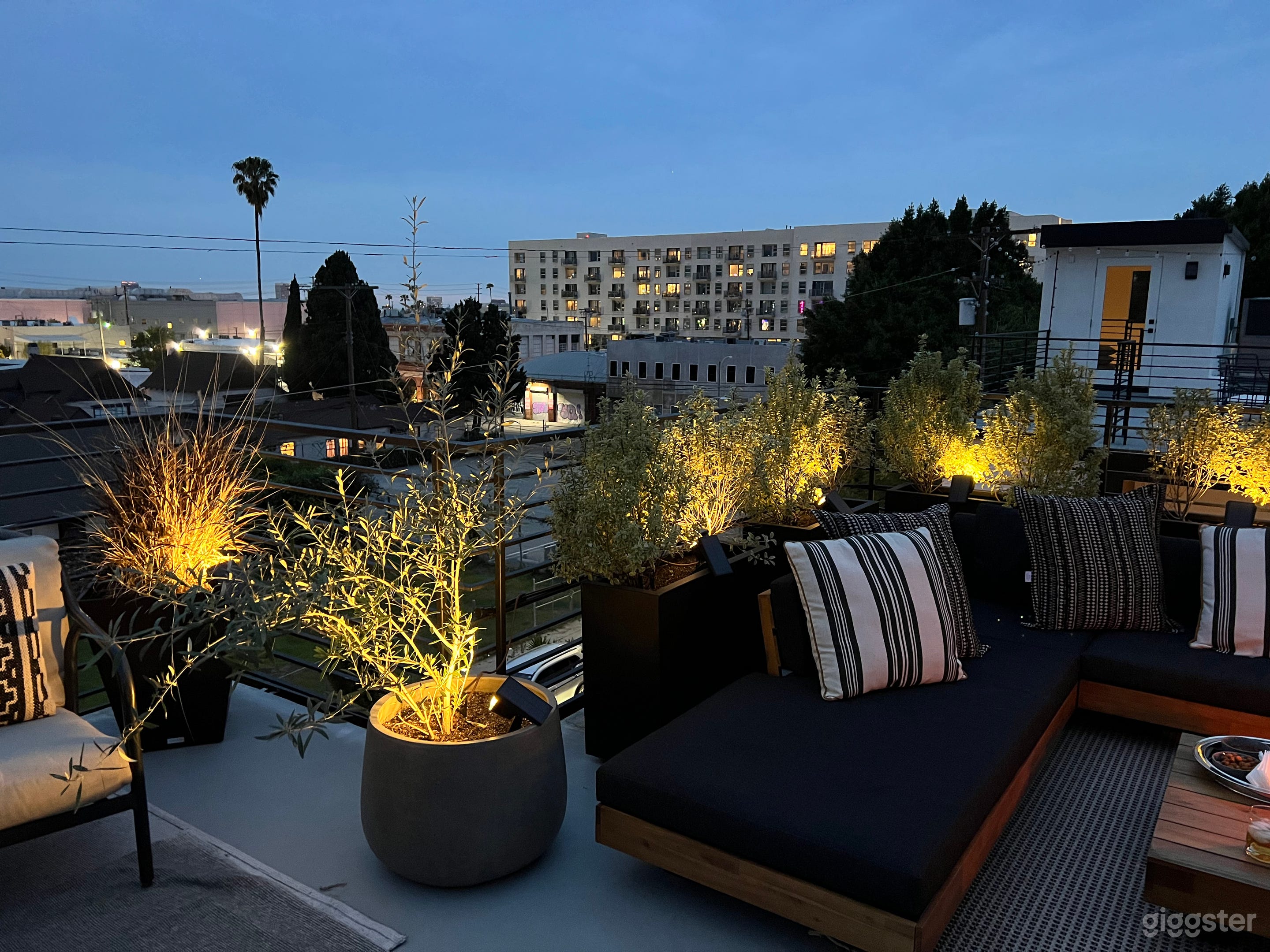 Rooftop Night - Hollywood/City View