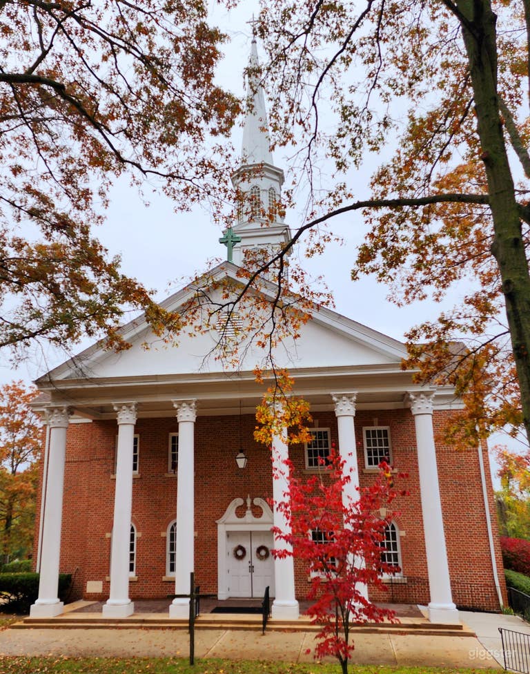  Picturesque red-brick Georgian style Church 