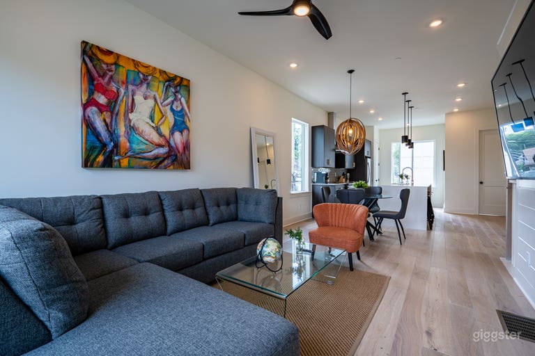  Casa moderna en el centro de ATL - Terraza privada en la azotea 