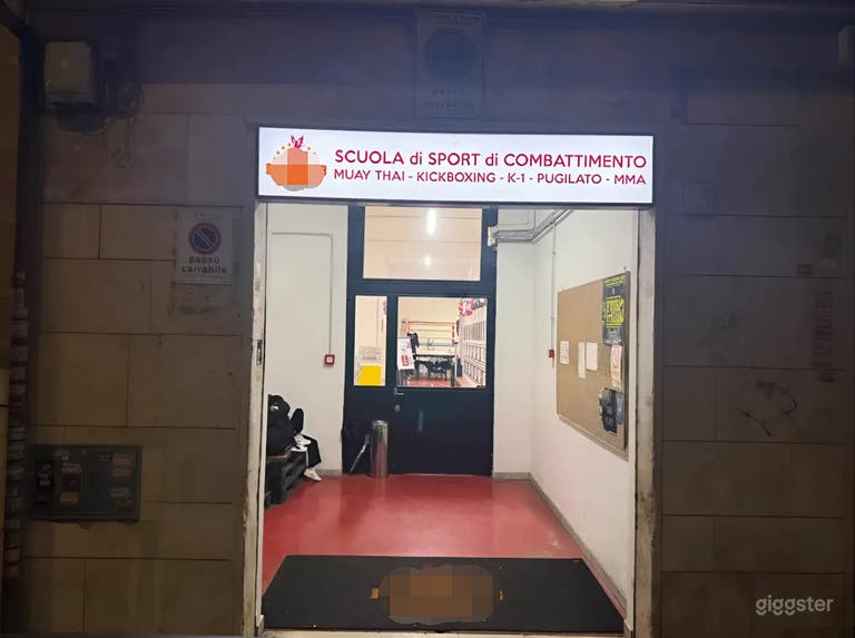  Palestra Autentica di Fitness/Pugilato a Roma – per Film, Servizi Fotografici 