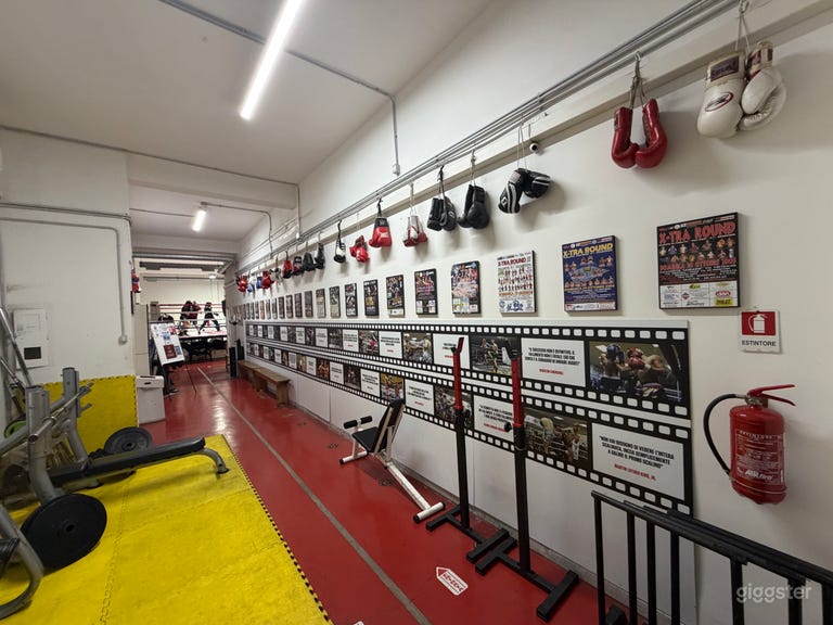  Palestra Autentica di Fitness/Pugilato a Roma – per Film, Servizi Fotografici 