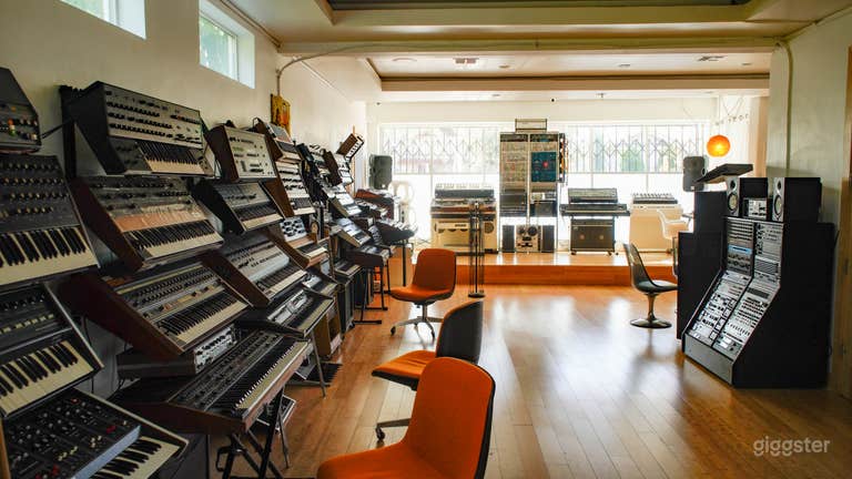  Studio de synthétiseur à Highland Park 