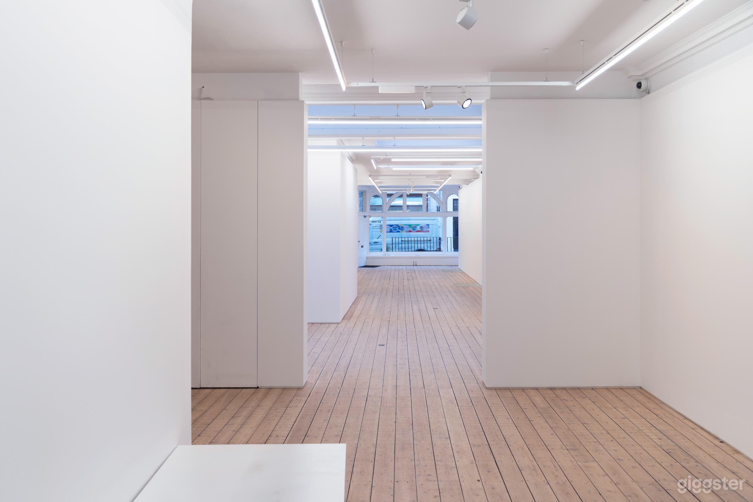 Ground Floor Open Plan (Looking out through the display window)