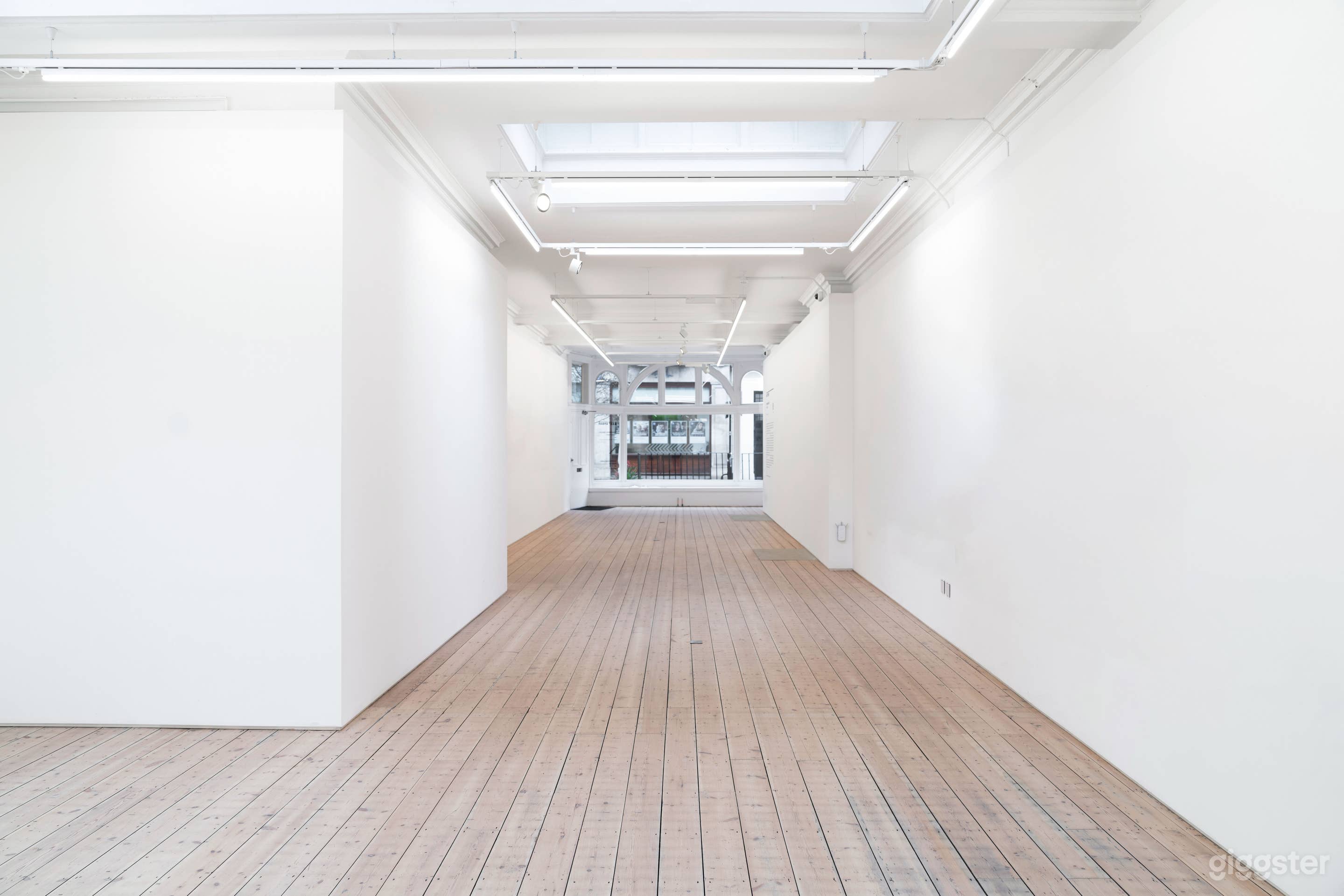 Ground Floor Open Plan (Looking out through the display window)