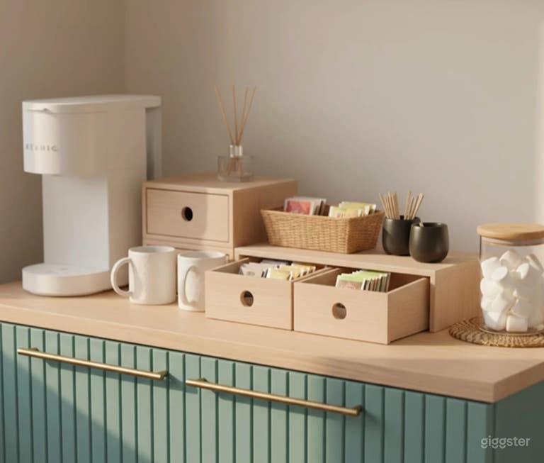  Airy Coastal Workspace in Carlsbad with Warm Natural Light 