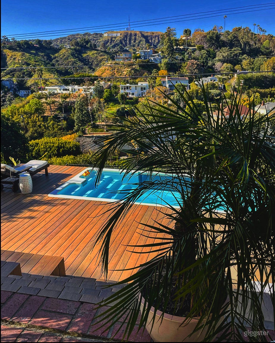 Pool/Deck Hollywood sign view Photo 1