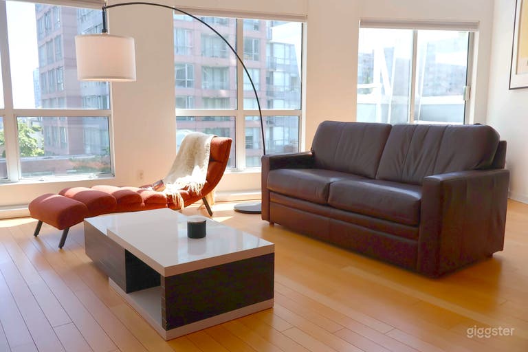 Lussuoso loft raro con 2 camere nel centro di Vancouver 