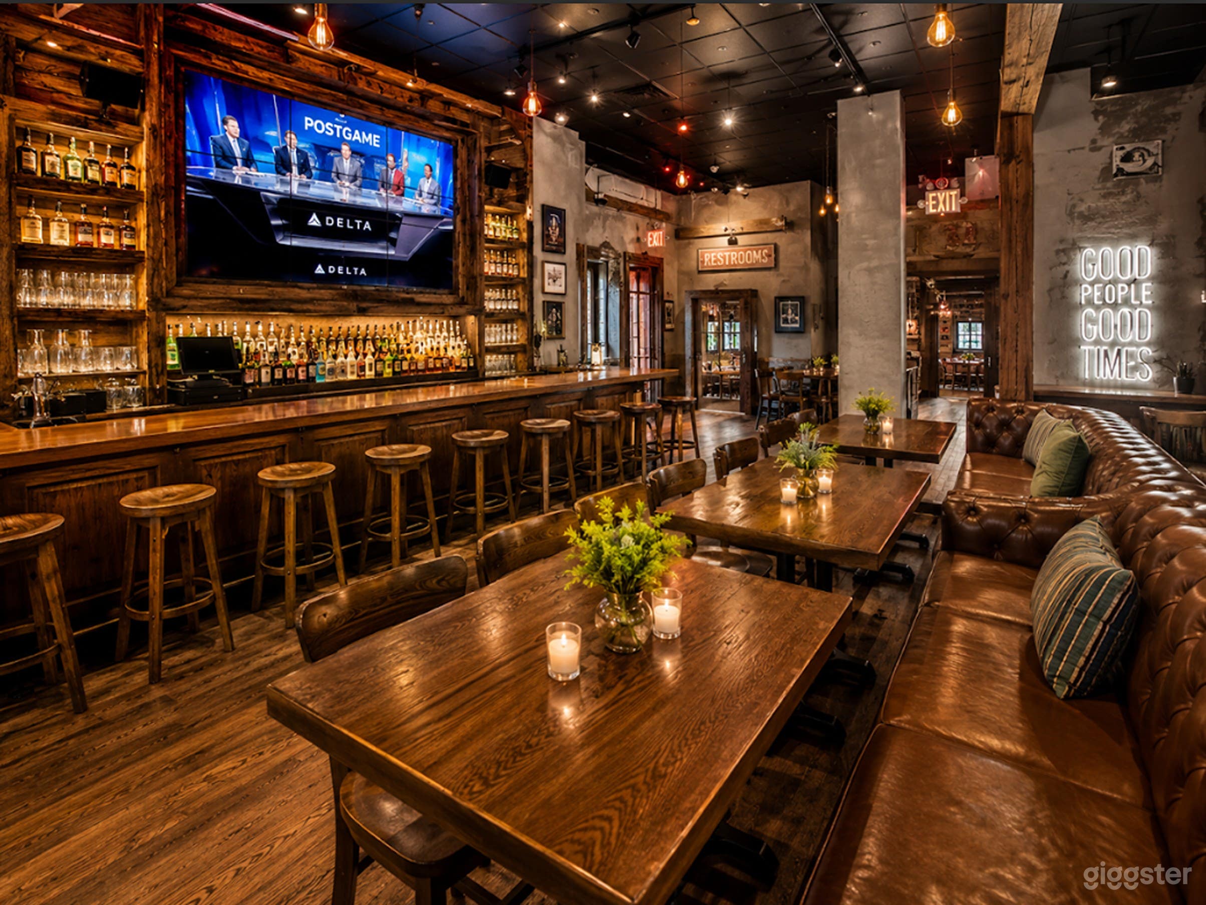 Vibrant Rustic Bar Photo 2