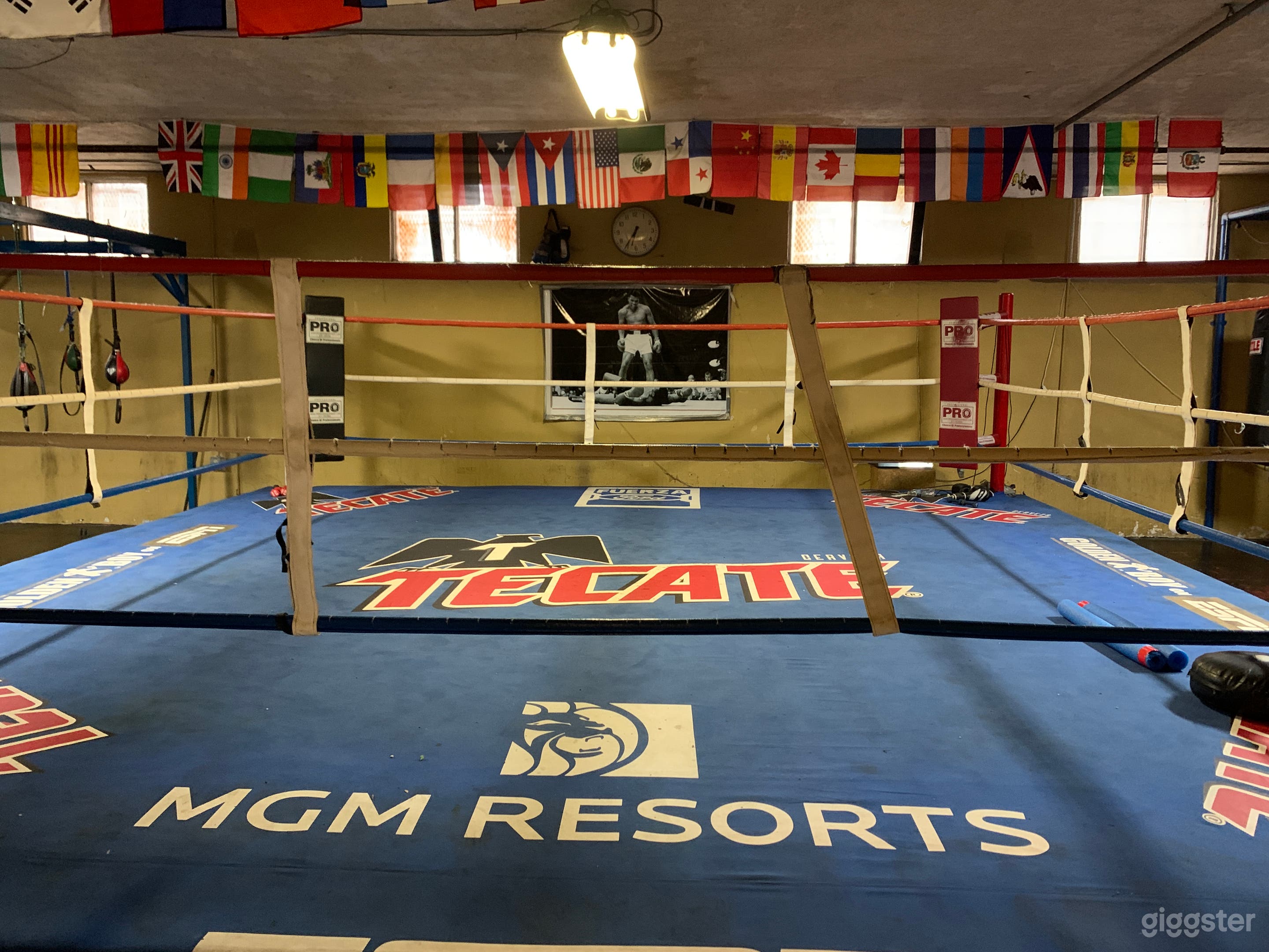 South LA Boxing Ring and Gym for Production  Photo 1