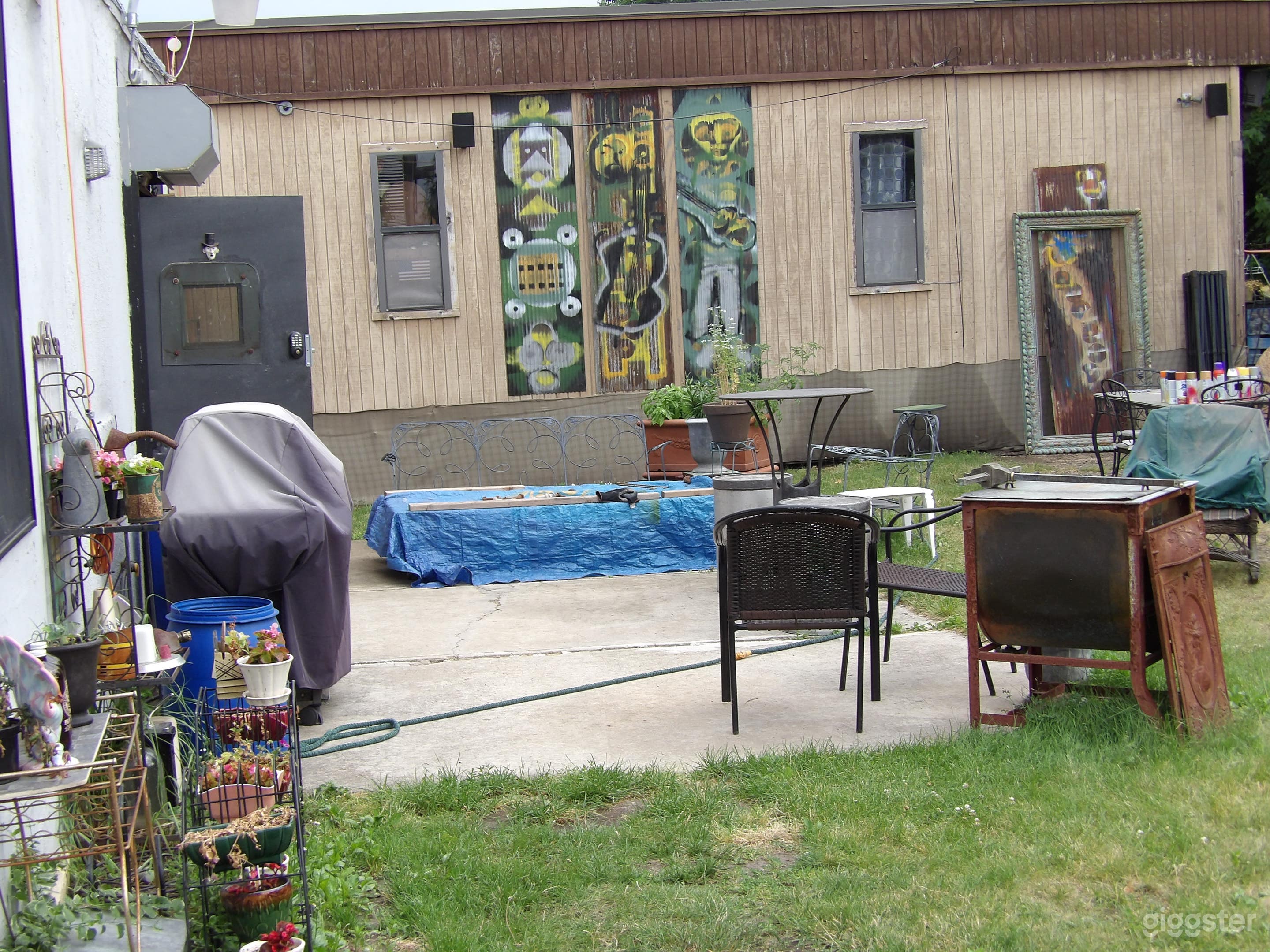 construction trailer on lot 3