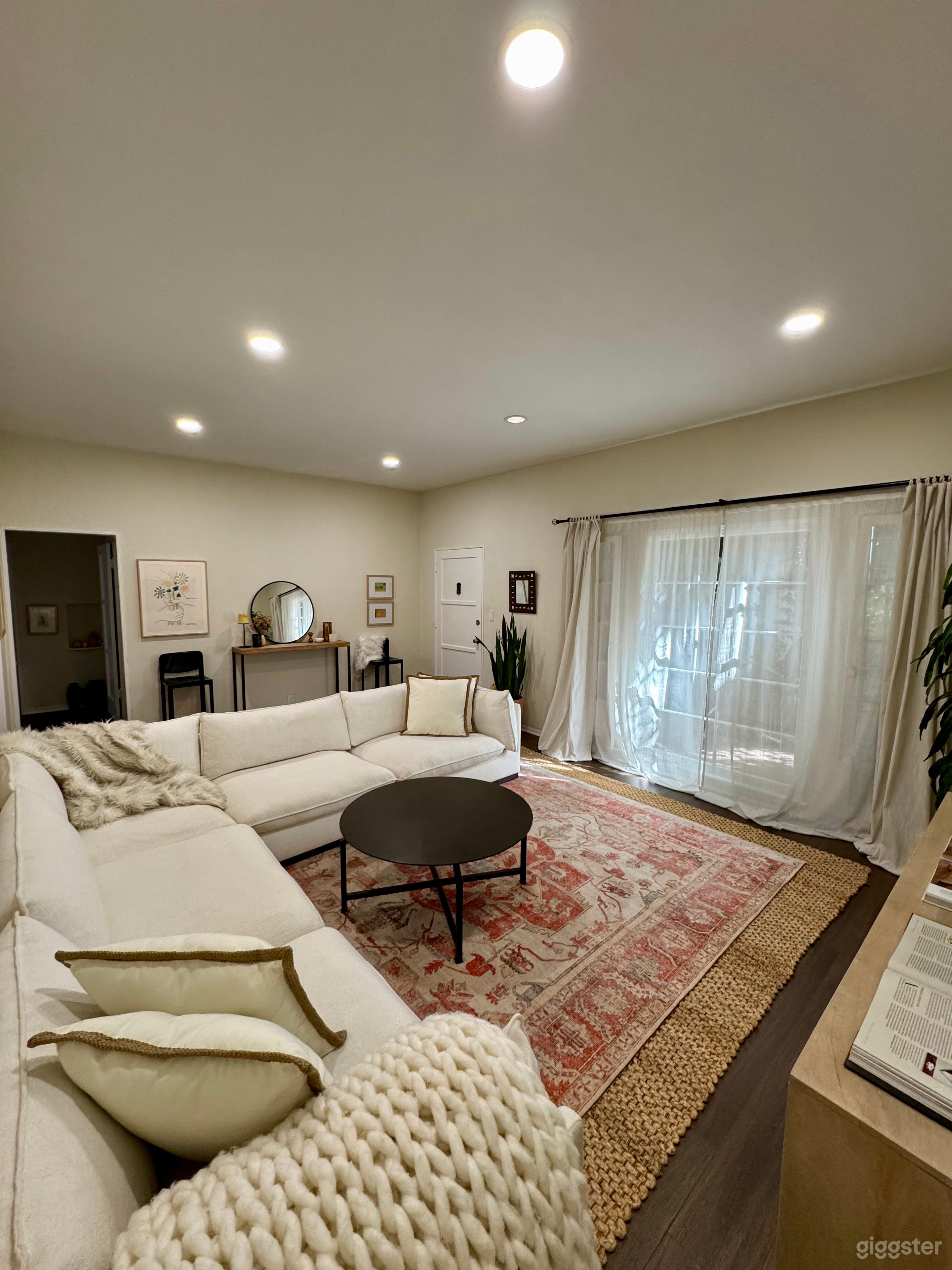 Chic, Airy California Casual Home in Warm Tones Photo 1