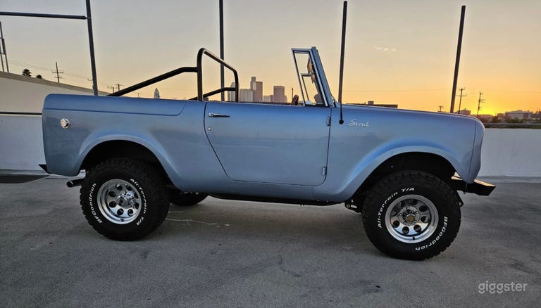  #76,110 1971 International Harvester Scout 800B  