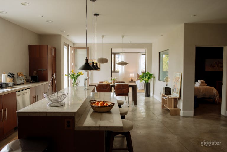  Designer Loft — Bright, Airy, Mid-Century Modern 