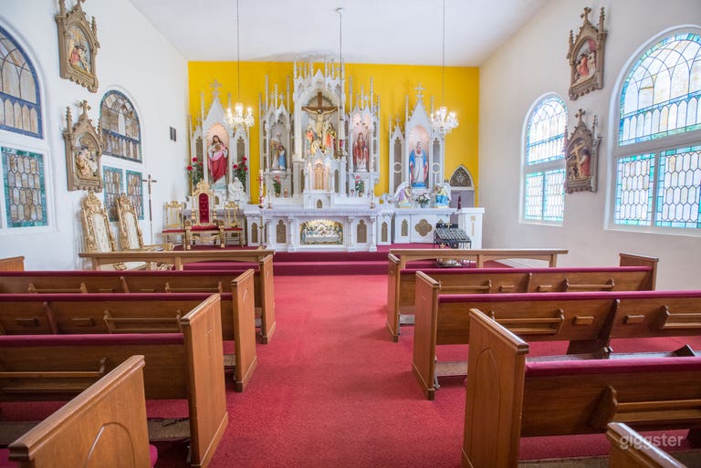  Colorful Spanish Church rented by Parish Committee 