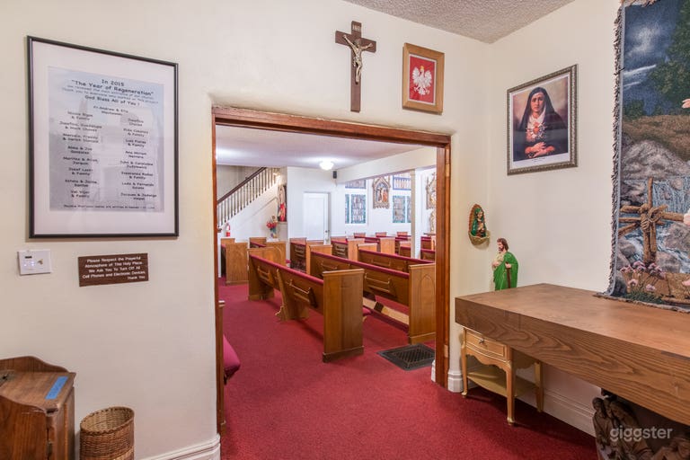  Colorful Spanish Church rented by Parish Committee 