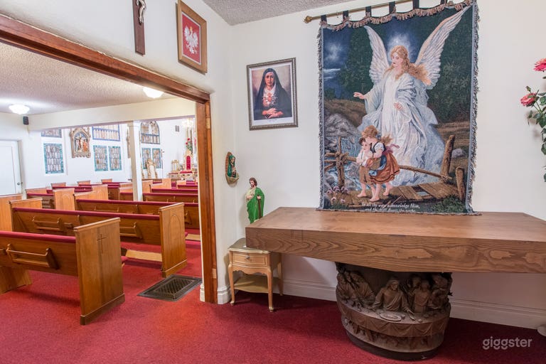  Colorful Spanish Church rented by Parish Committee 