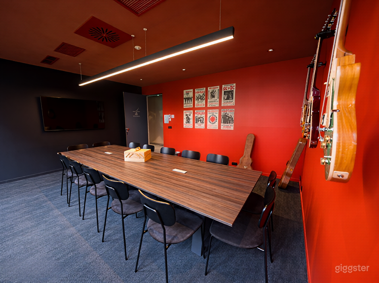  Salle de réunion sur le thème du rock 