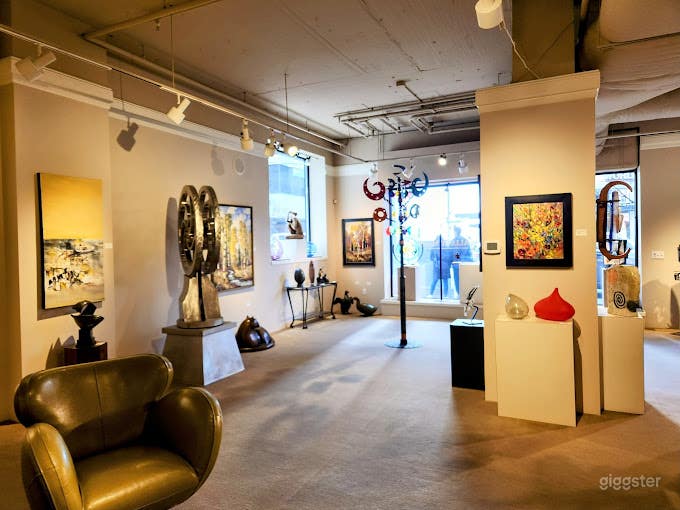  Downtown Art Gallery with Ample Space for up to 50 