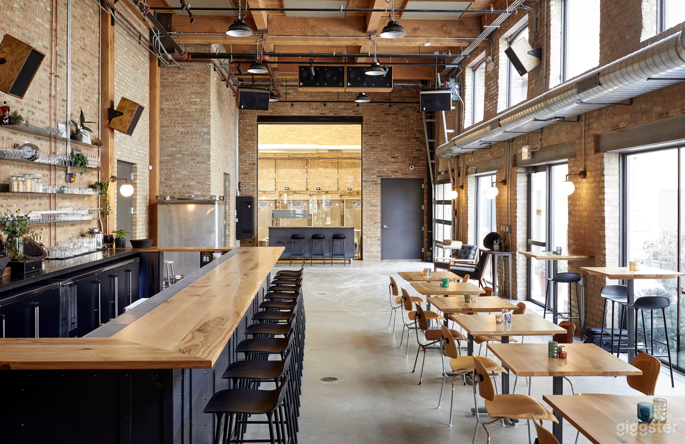 Spacious Exposed-Brick Bar, Production, and Event Space Photo 3