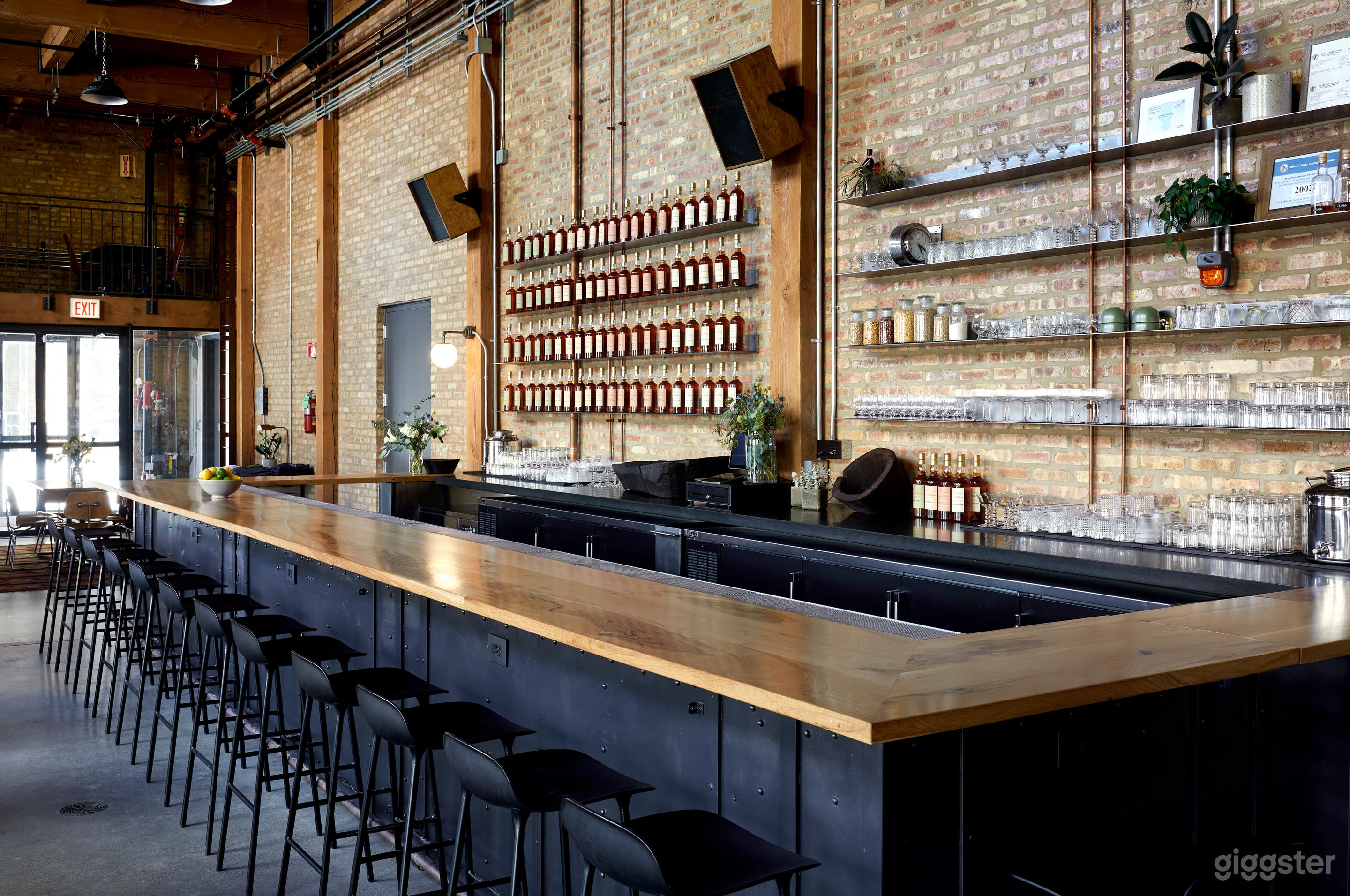 Spacious Exposed-Brick Bar, Production, and Event Space Photo 1