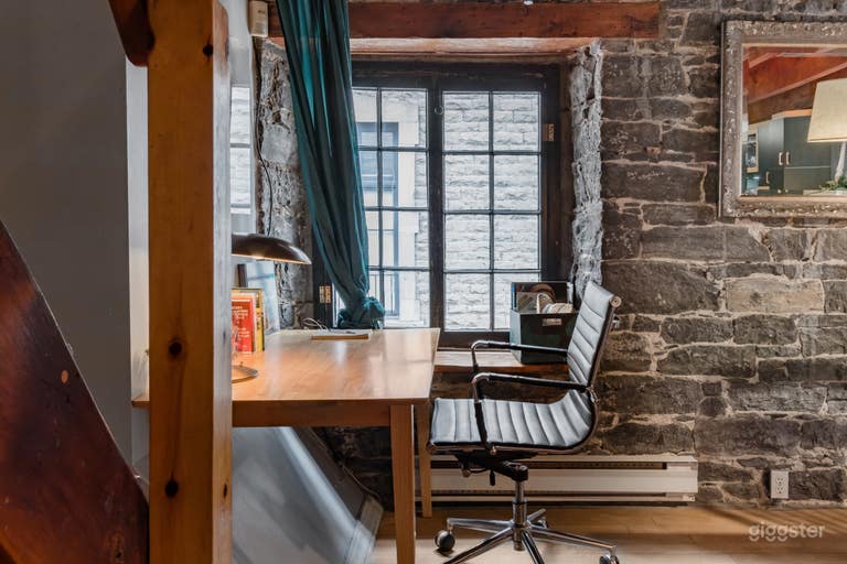  Bohemian Historic Loft in Old Montreal 