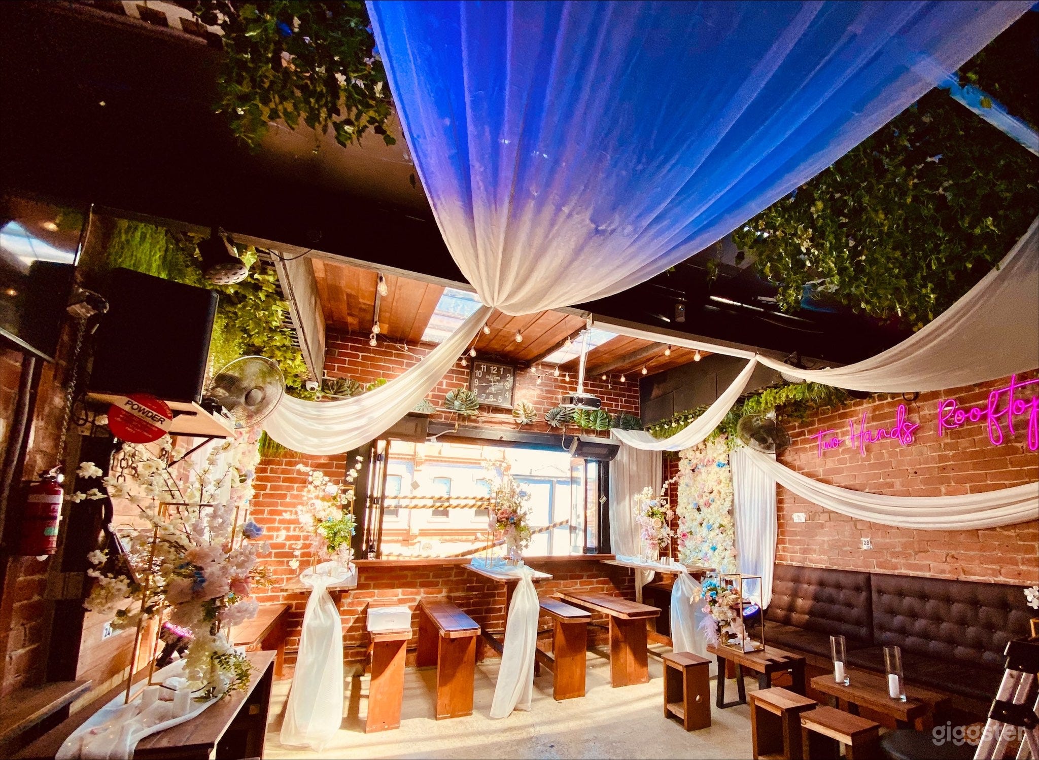 Rooftop Indoors at Two Hands Rooftop Bar Photo 4