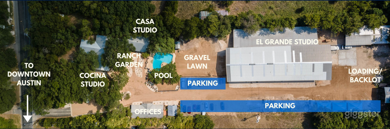  4.5 acre private Media Park facility for creative projects 