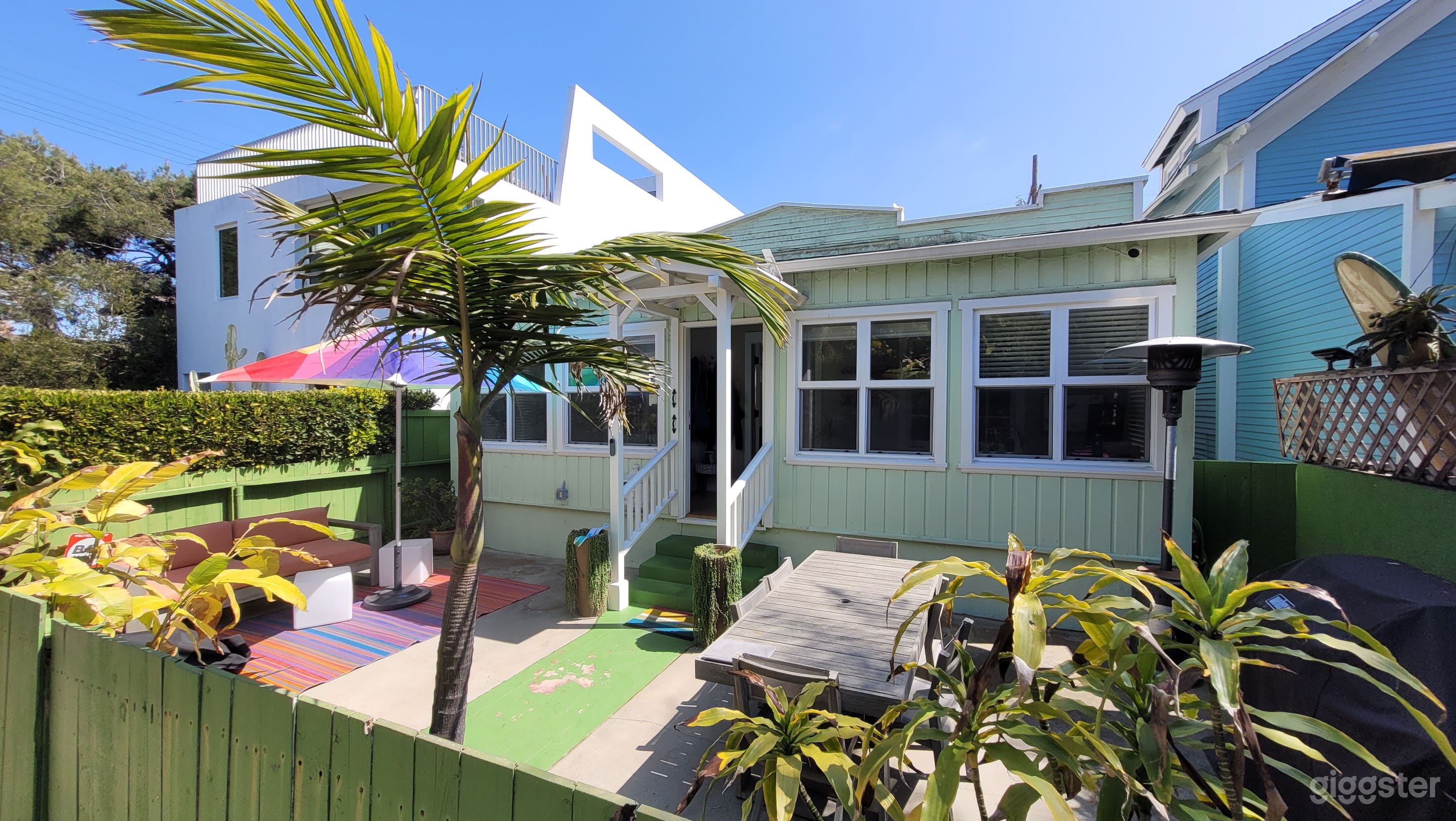 View from the walk street