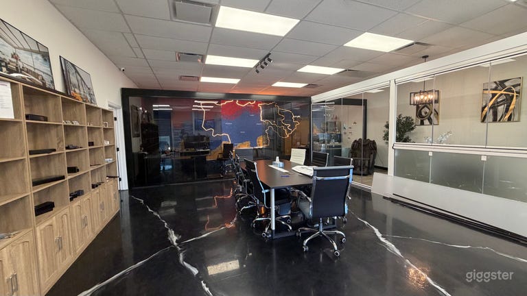  Luxury modern office space available for filming! 