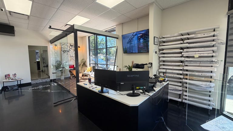  Luxury modern office space available for filming! 