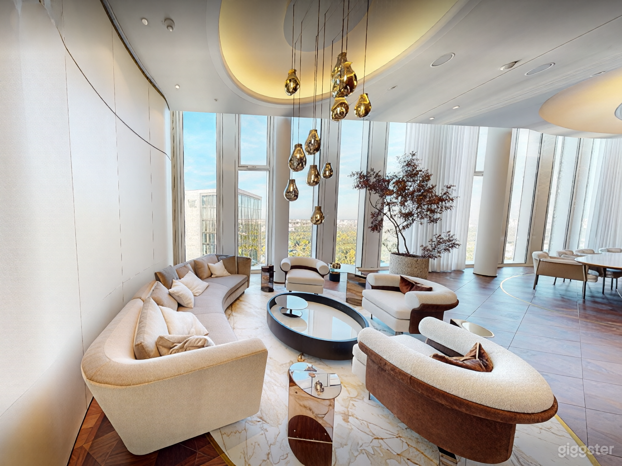 Ultramoderne Skyline Executive Lounge Foto 4
