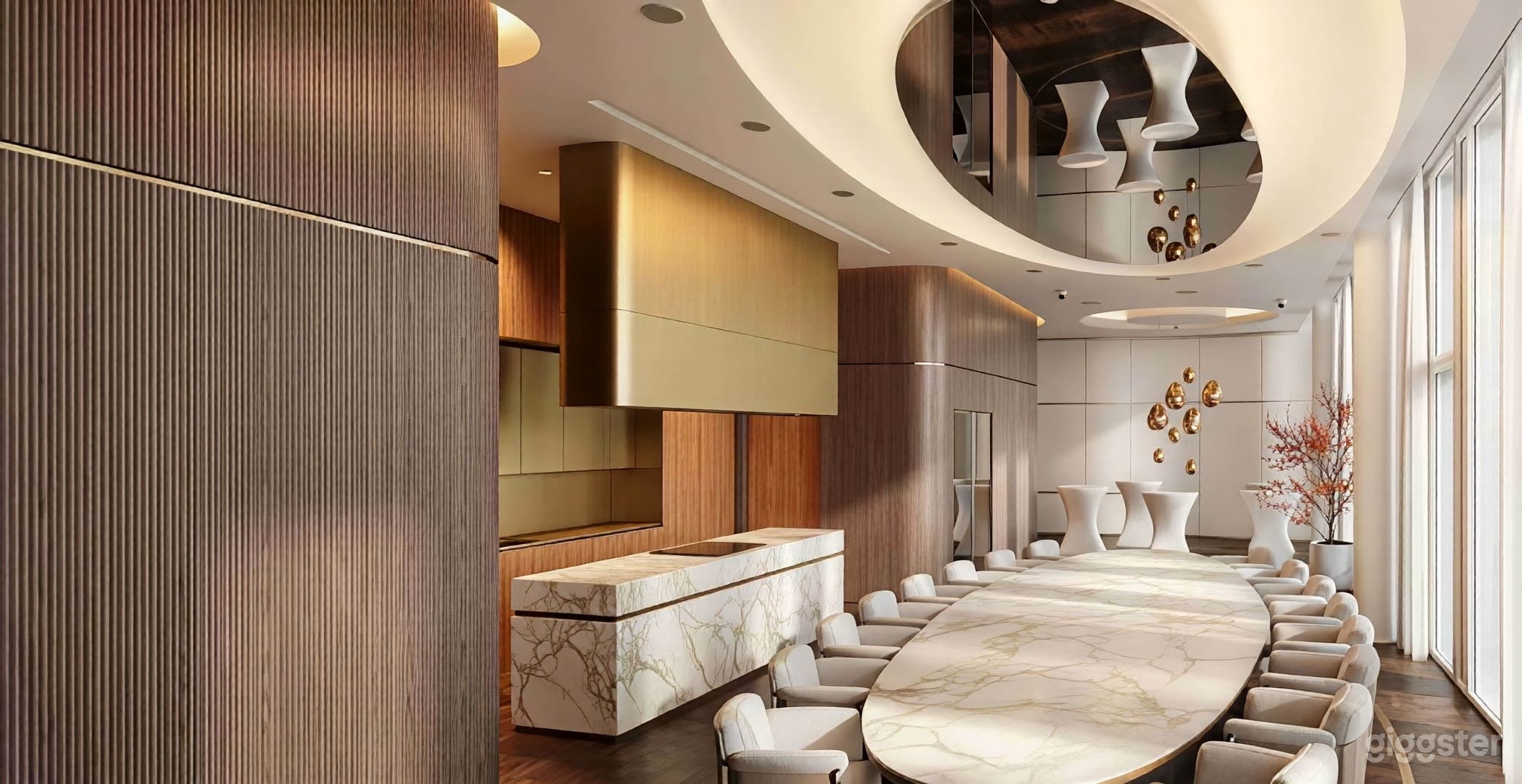 Ultramoderne Skyline Executive Lounge Foto 1