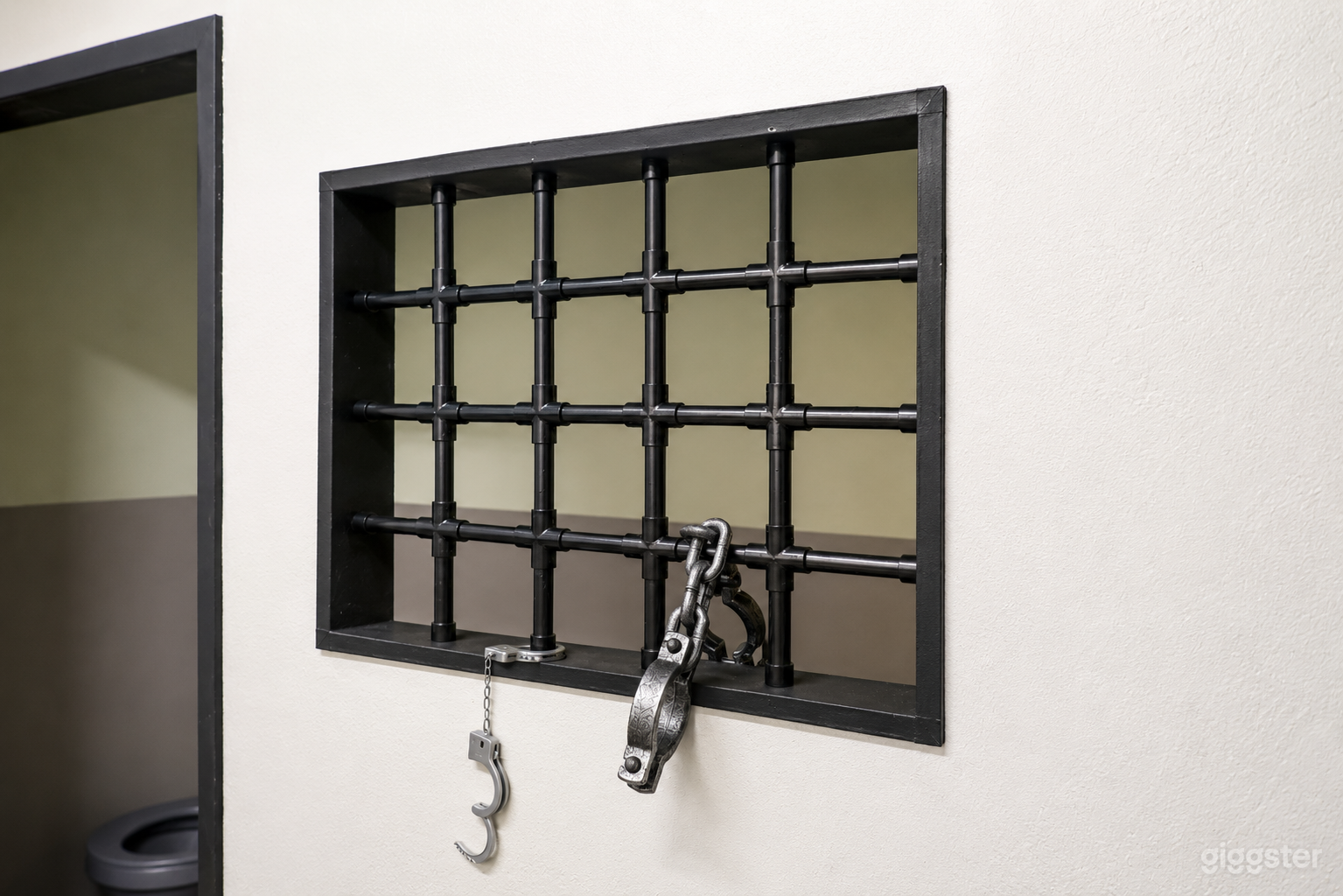 Realistic Jail Cell & Interrogation Room Set Near DTLA Photo 3