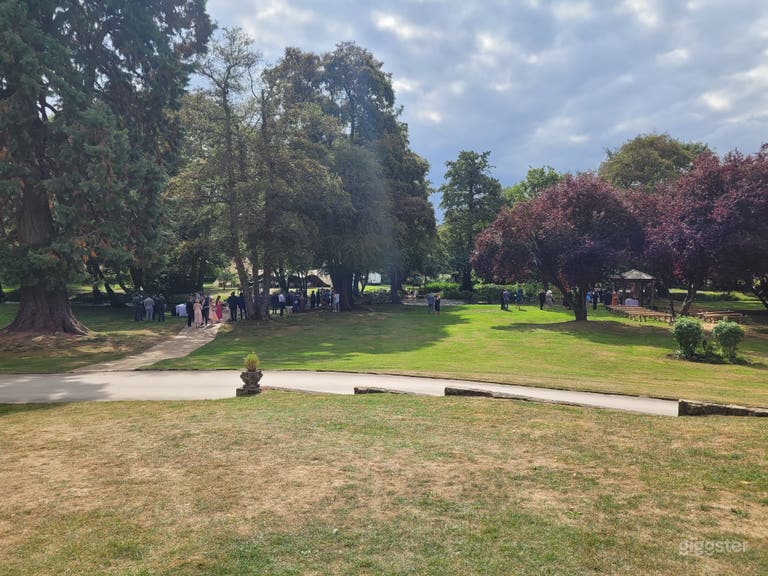  Exclusive use camping wedding venue.  