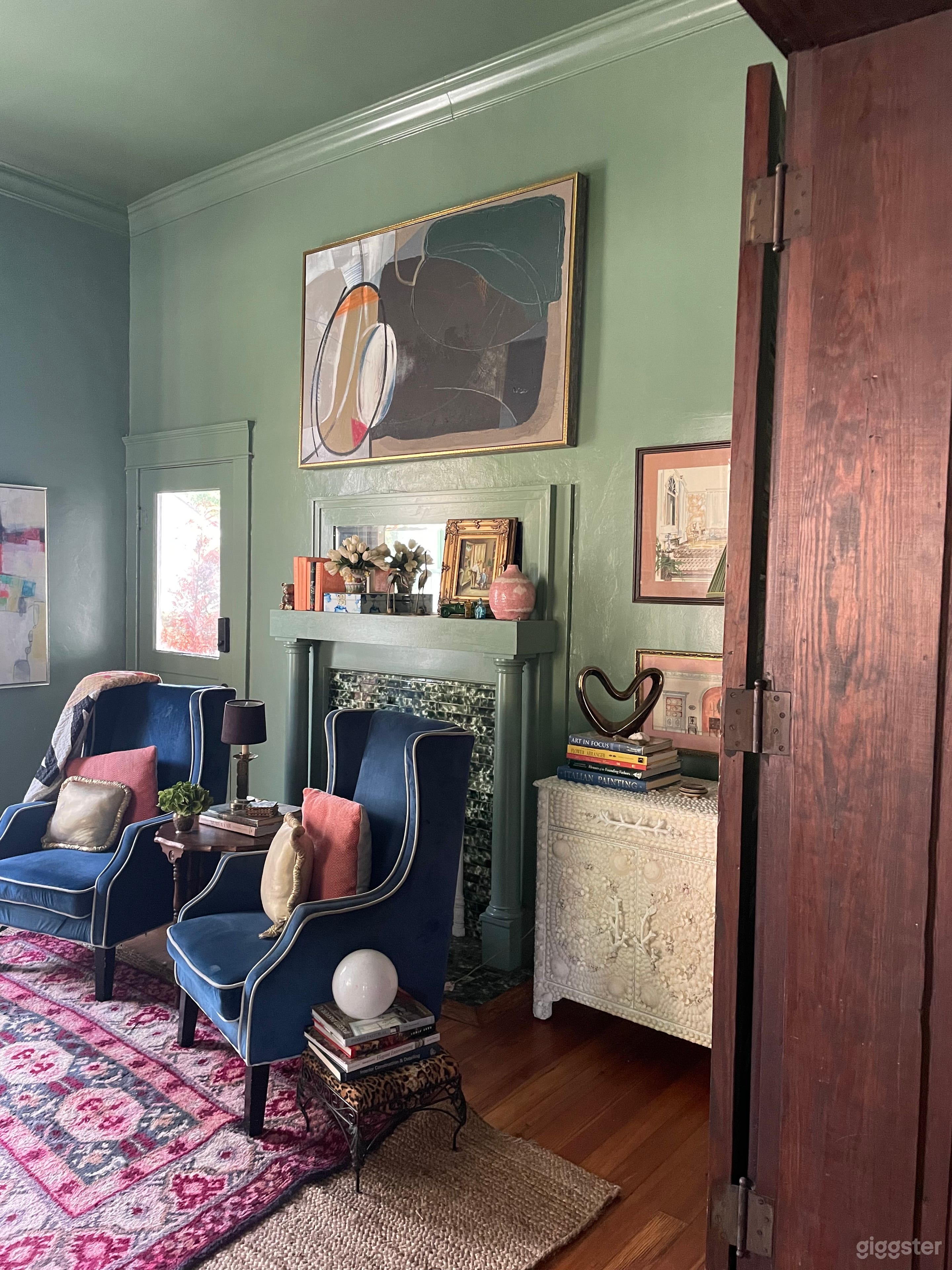 Blue Victorian Home Photo 1