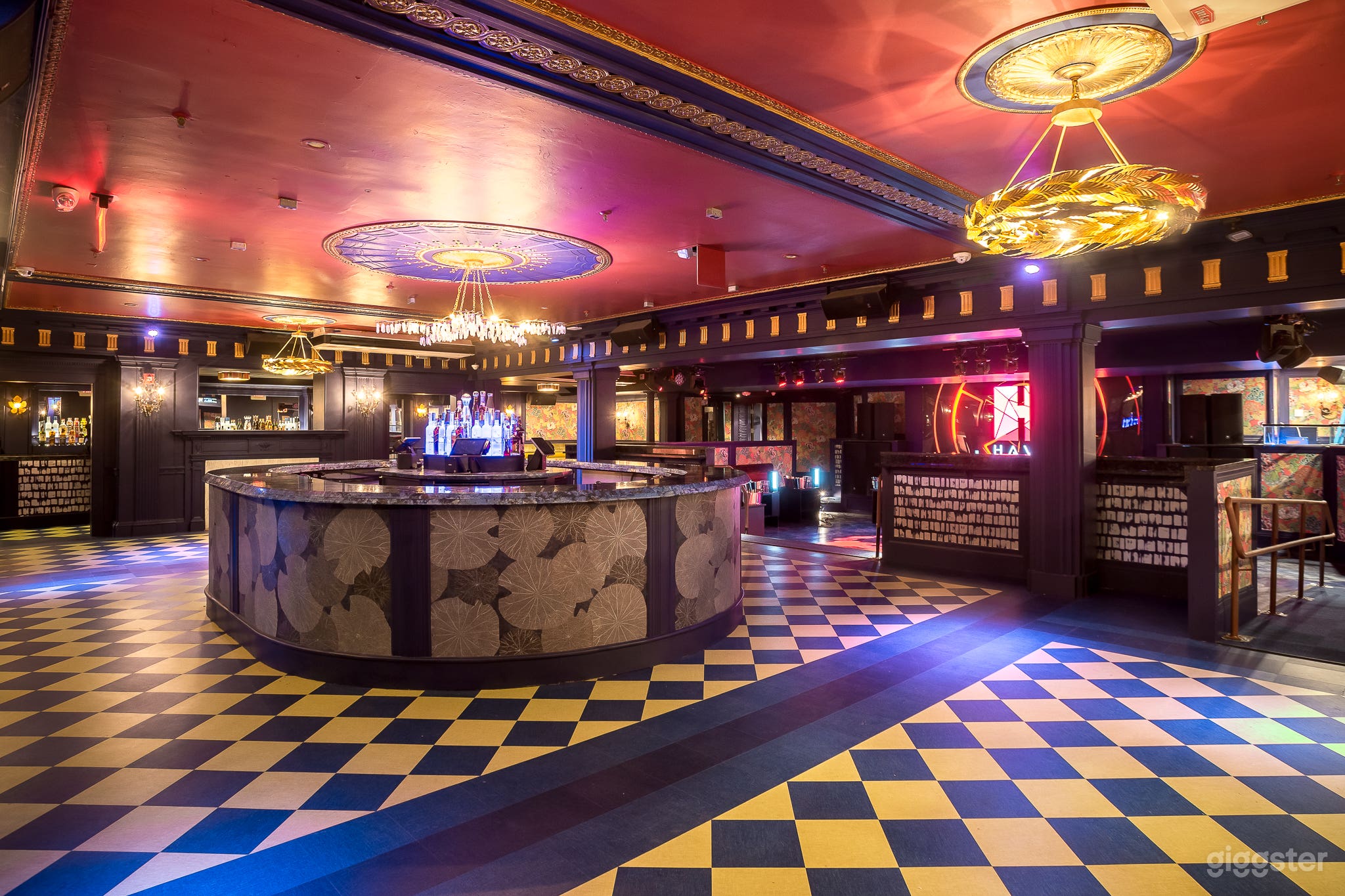 Aesthetic, Victorian Chic Designed NightClub in Boston Photo 1