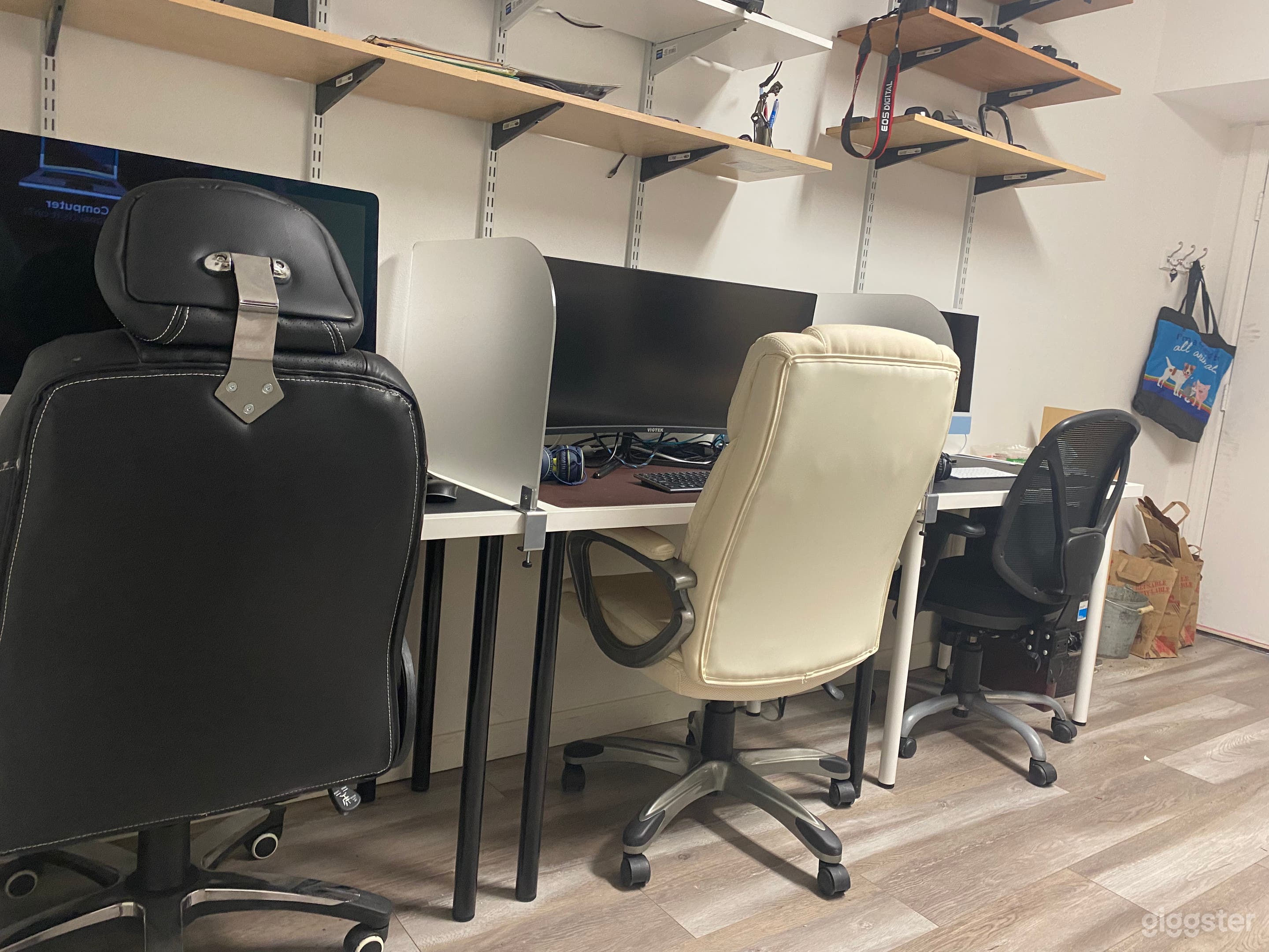 Editing bays in LA