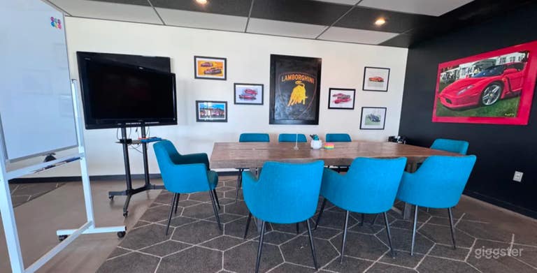  Creative Meeting Space in a Beautiful Auto Gallery 