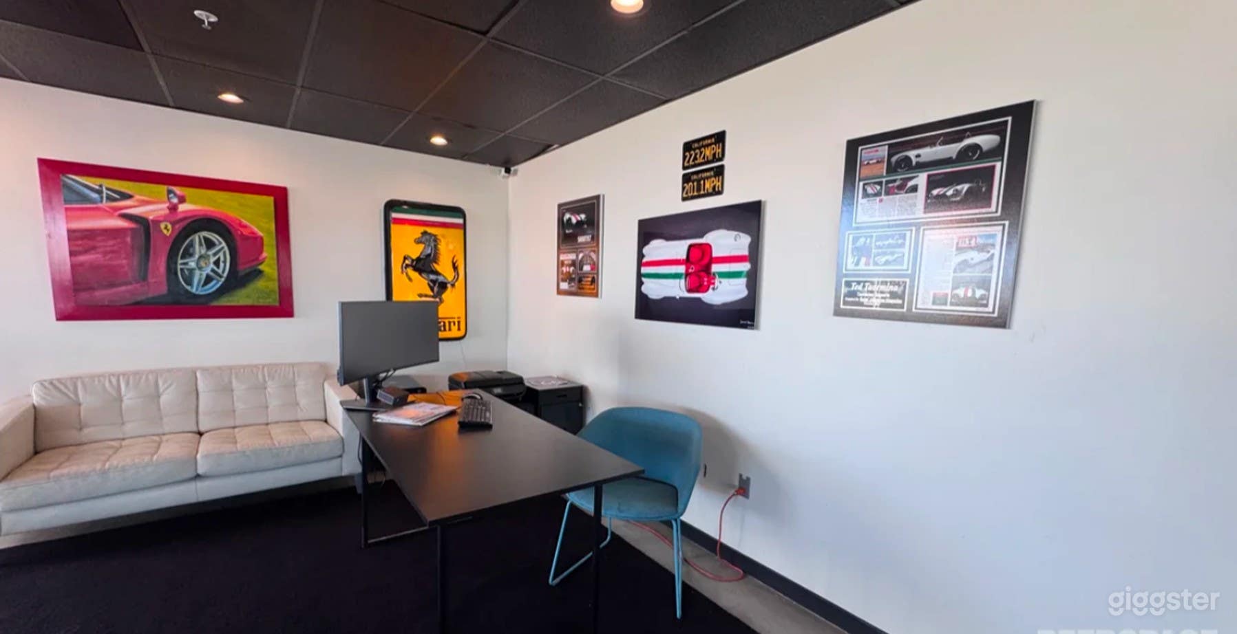 Creative Meeting Space in a Beautiful Auto Gallery Photo 3