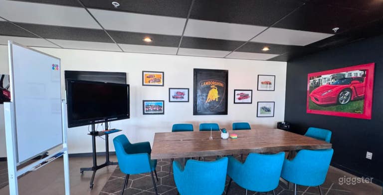  Creative Meeting Space in a Beautiful Auto Gallery 