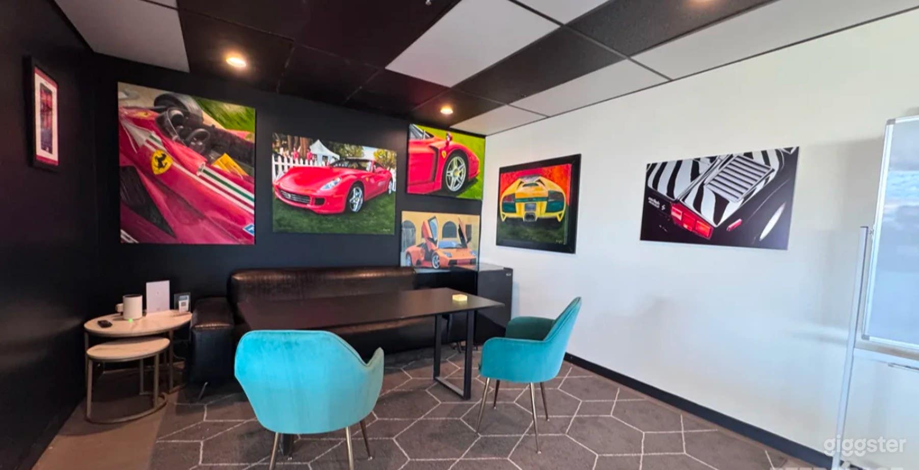 Creative Meeting Space in a Beautiful Auto Gallery Photo 2
