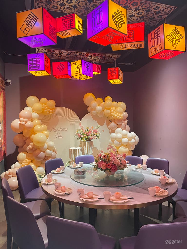  Modern Asian Private Dining Room in Las Vegas (Seats 12) 