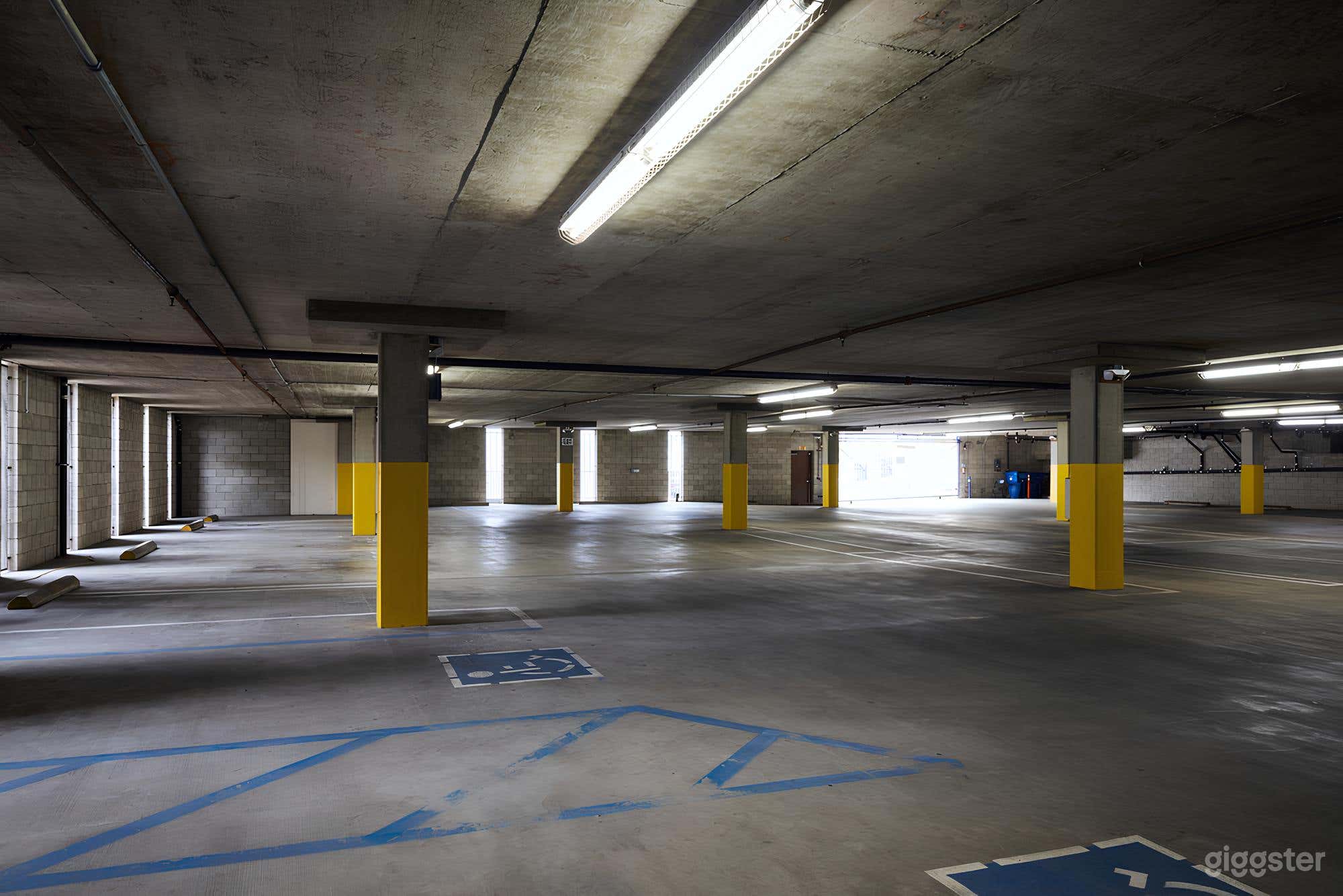 Indoor Parking Lot Photo 2